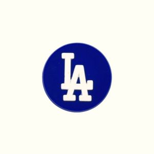 LA Dodgers Croc Charm | LA Jibbitz | Baseball Croc Charm | Bracelet Ch…